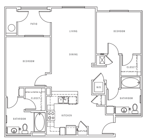 B1 Floor Plan at Preserve at Melrose